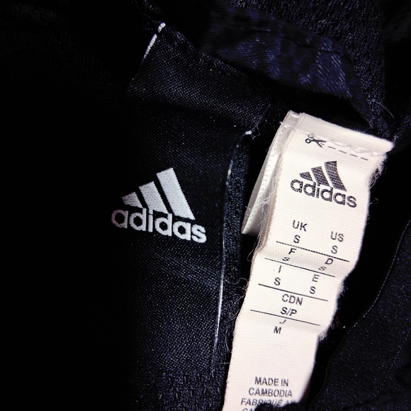 Adidas Men's Navy Windbreaker with White Accents - Picture 2 of 2